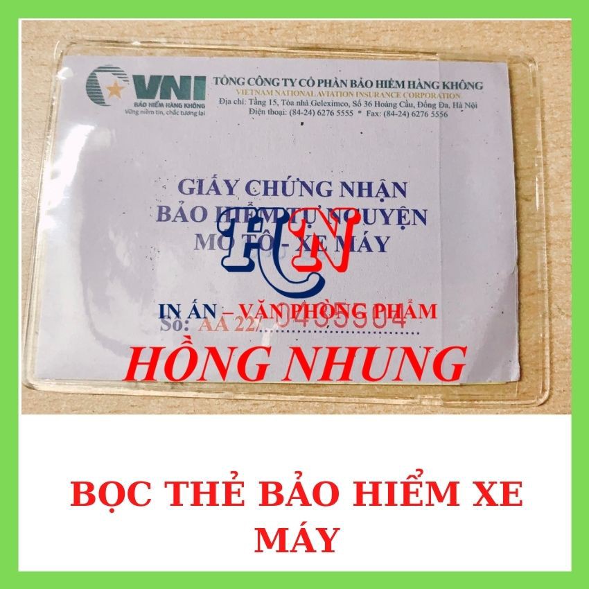 SÉT 10 Cái Bao Nhựa PVC Bọc Bảo Hiểm Xe Gắn Máy, Nhựa PVC, Màu Trắng, Dẻo, Bền, Loại Có Nắp