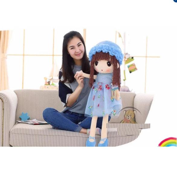 Búp bê cho bé yêu kích thước 45cm - màu vàng