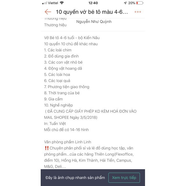 10 quyển vở cho bé tô màu