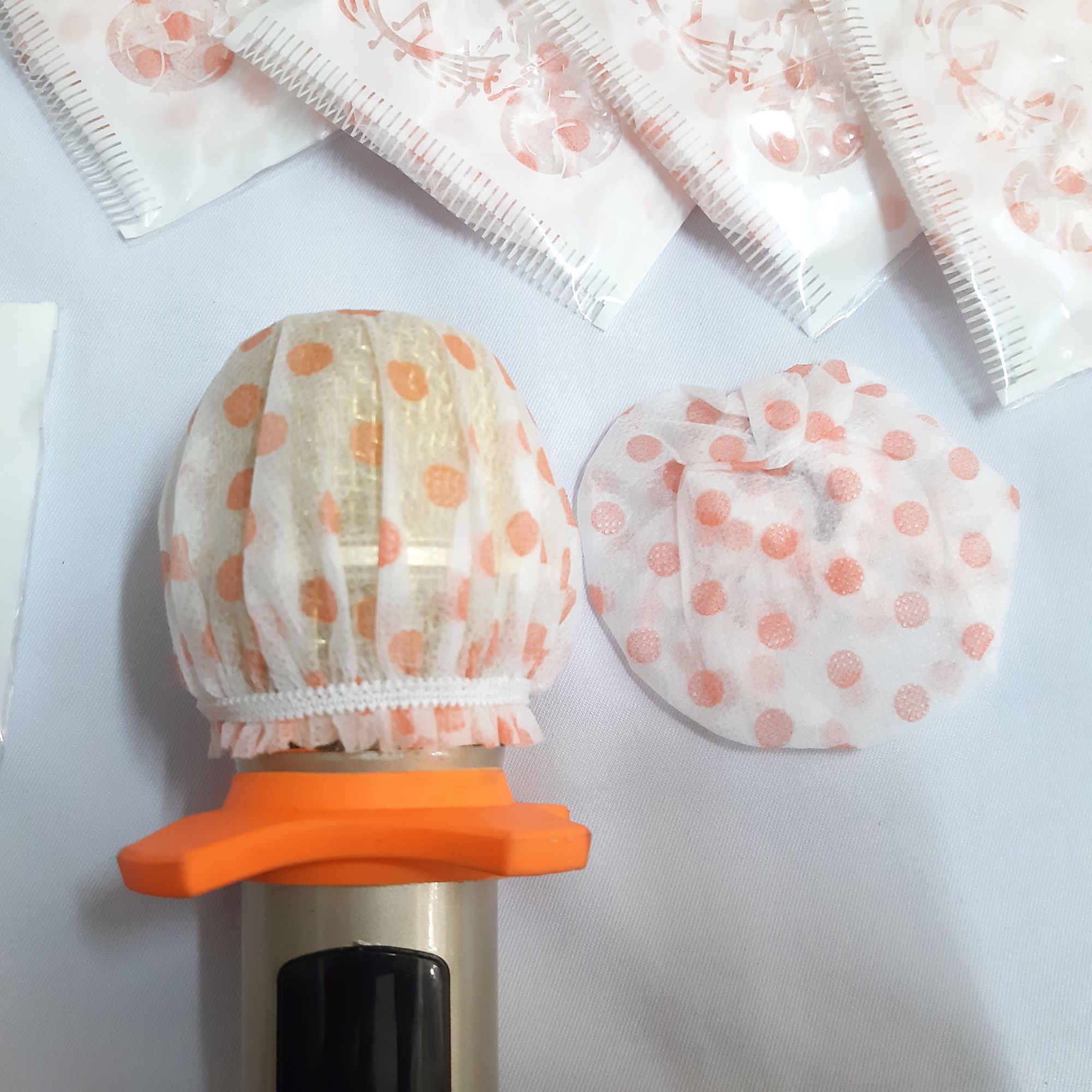 bao bọc đầu micro kháng khuẩn, 1 túi 2 cái. (giá 1hộp 50túi/100cái)