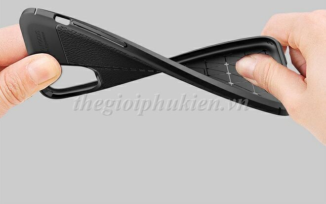 Ốp lưng sillicon giả da Auto Focus dành cho iPhone 12 Pro, 12 Pro Max