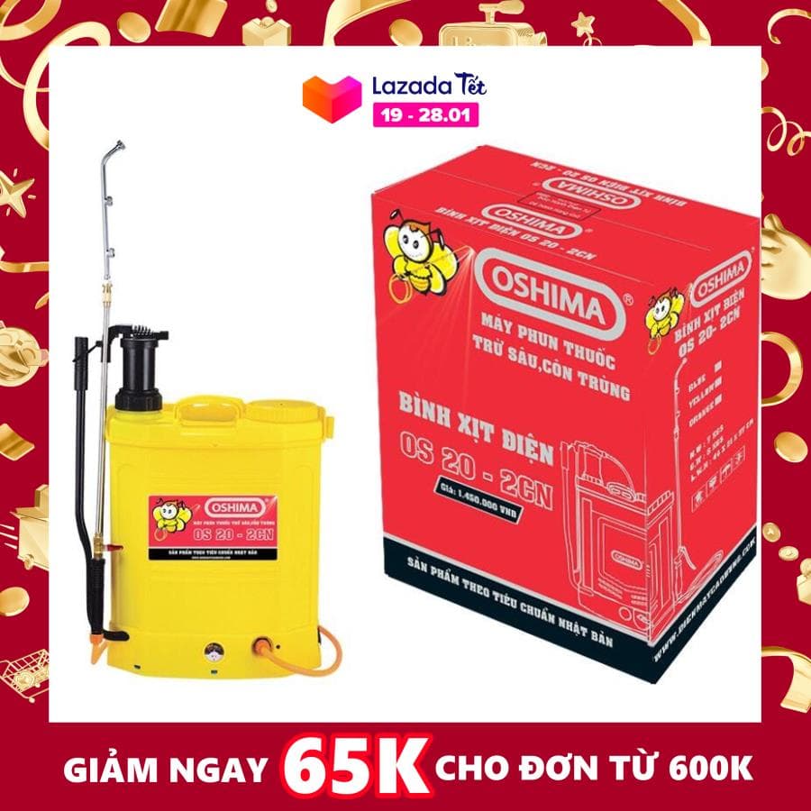 Bình xịt côn trùng bằng điện Oshima OS20