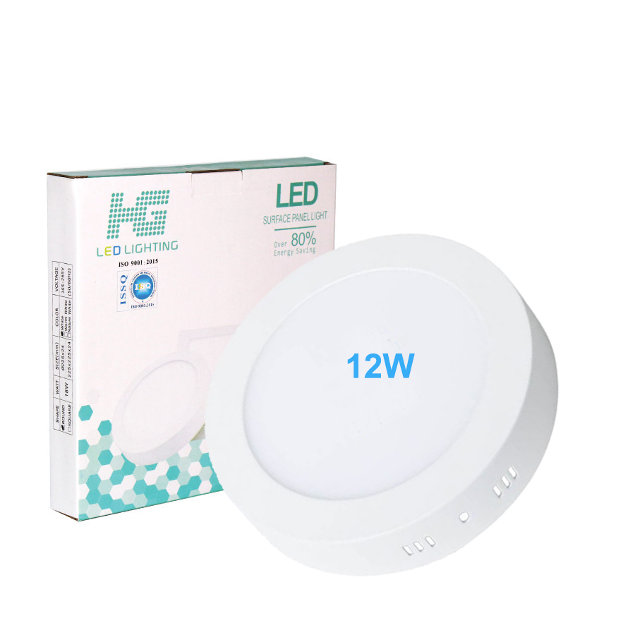 Đèn led  ốp trần 12w tròn ánh sáng trắng