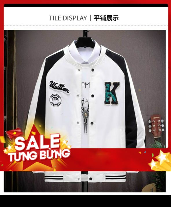 Áo khoác nỉ bomber nam nữ form rộng chữ k siêu chất, siêu ngầu hot trend