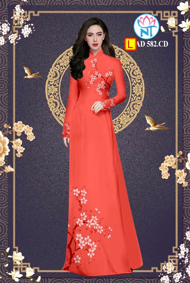 [HCM]Vải áo dài 3D - L 582
