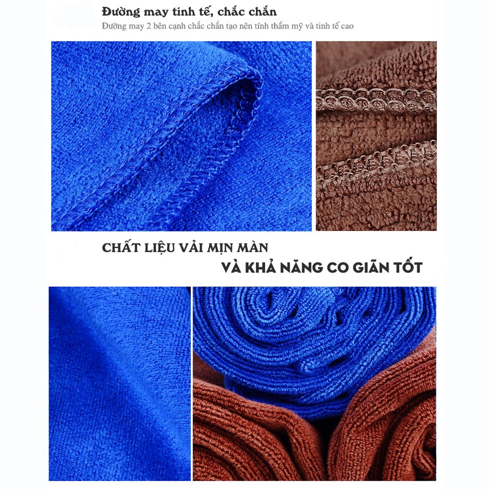 Khăn lau rửa xe Microfiber Loại 1