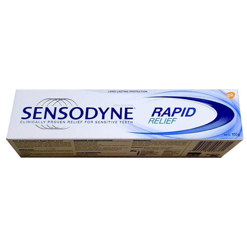 Kem đánh răng Sensodyne rapid rilief 100g