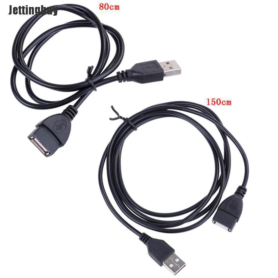 Jettingbuy Cáp Nối Dài USB Cáp Usb 2.0 Siêu Tốc Đồng Bộ Dữ Liệu Từ Đầu Đực Sang Đầu Cái