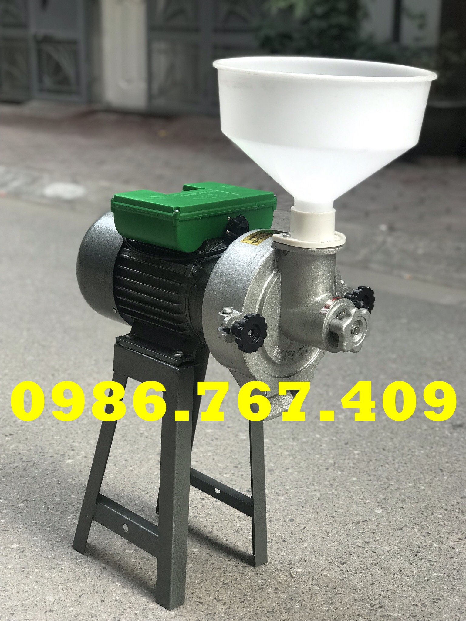 Máy xay bột gạo nước 2 mặt đá mài siêu mịn