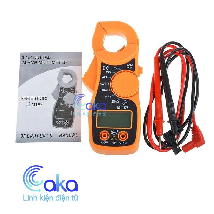 Kìm Kẹp Dòng MT87 – Đồng Hồ Đo Dòng Điện AC Tiện Dụng
