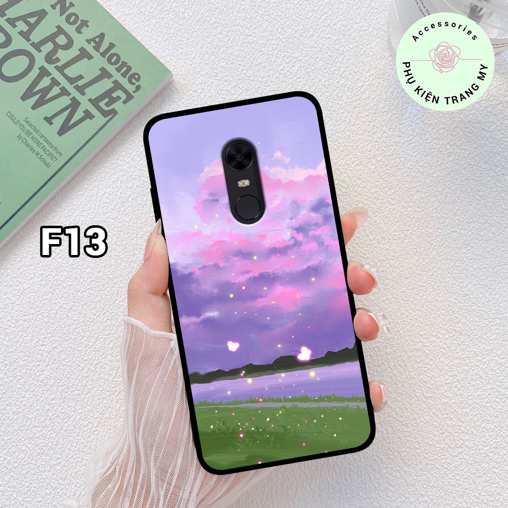 Ốp lưng xiaomi redmi note 4/ note 4x/redmi 5/redmi 5plus - ốp lưng điện thoại xiaomi in hình vườn hoa xinh xắn,nhẹ nhàng