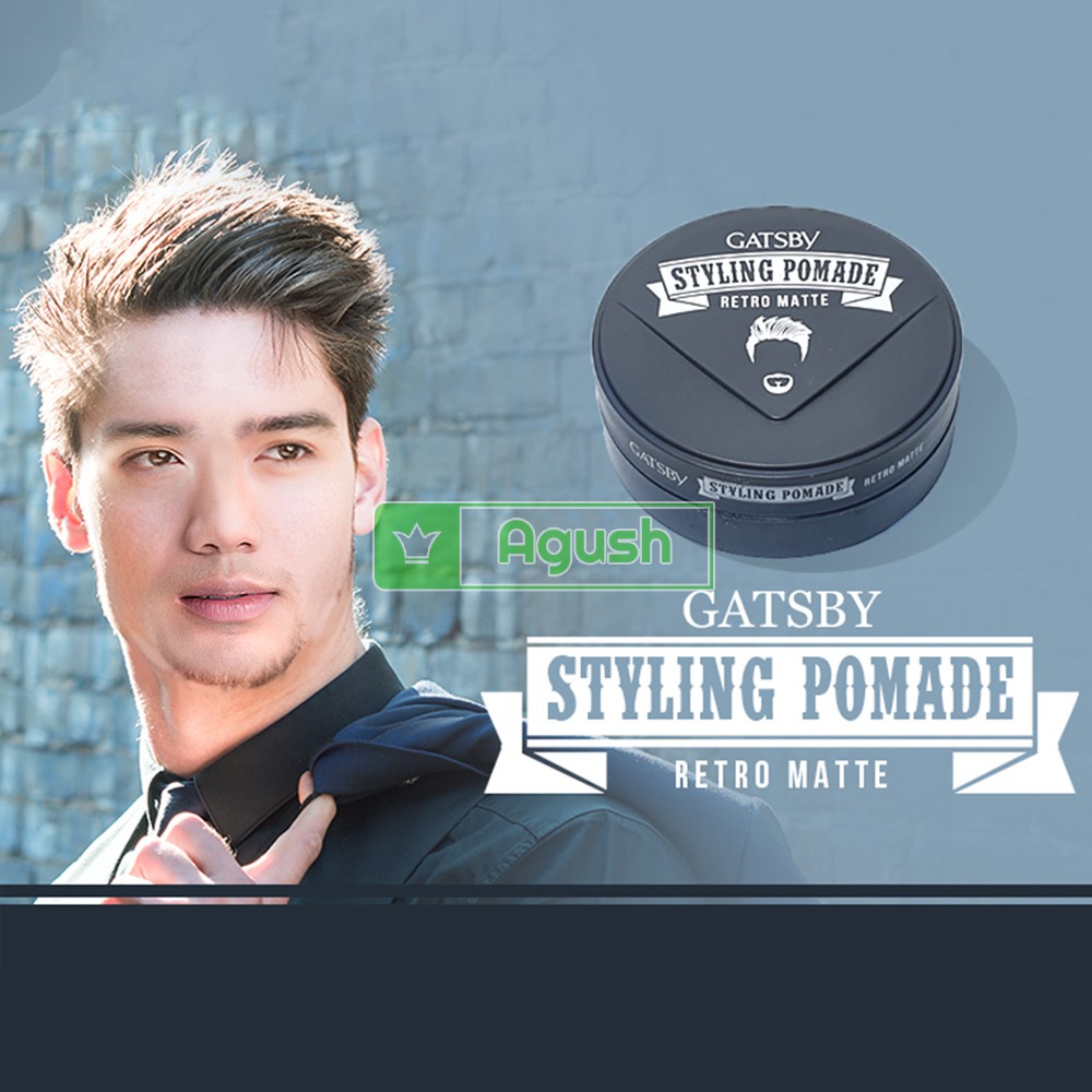 [Chính Hãng 100%] Sáp Vuốt Tóc Gatsby Styling Pomade 75g