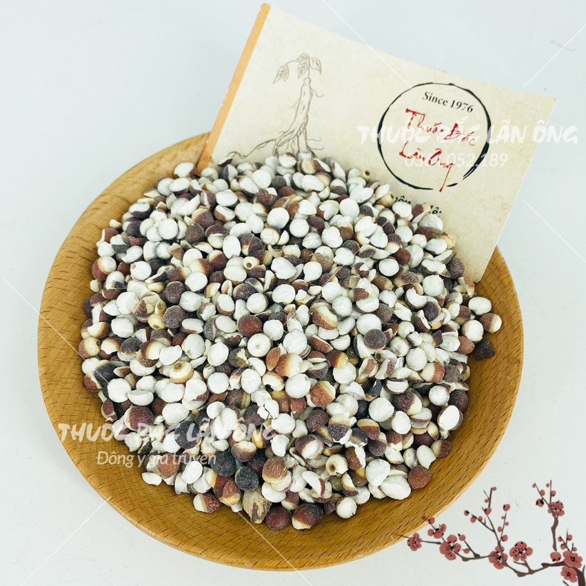 Hạt khiếm thực khô 1kg, khiếm thật, vỡ đôi, thơm, sạch, không lẫn tạp chất - Lãn Ông