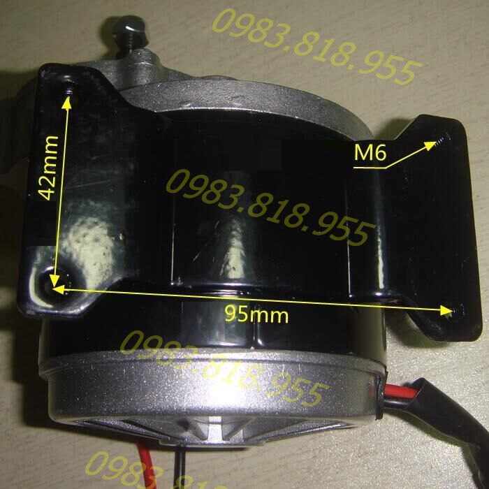 Động cơ giảm tốc 24v350w motor 24v 350w