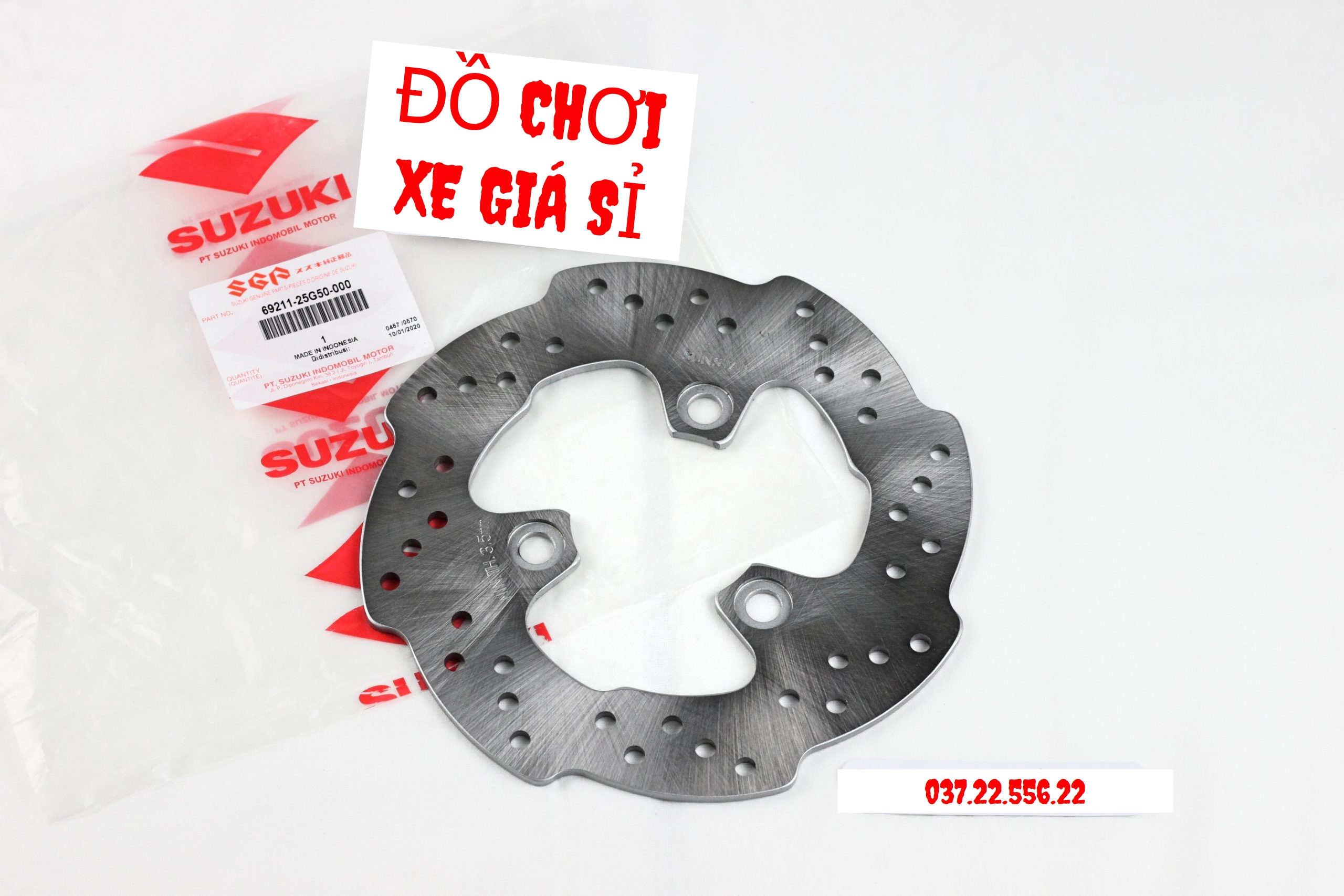Đĩa Thắng Trước Và Sau Xe Raider Fi / Satria Fi / GSX R150 / GSX S150 / Bandit 150