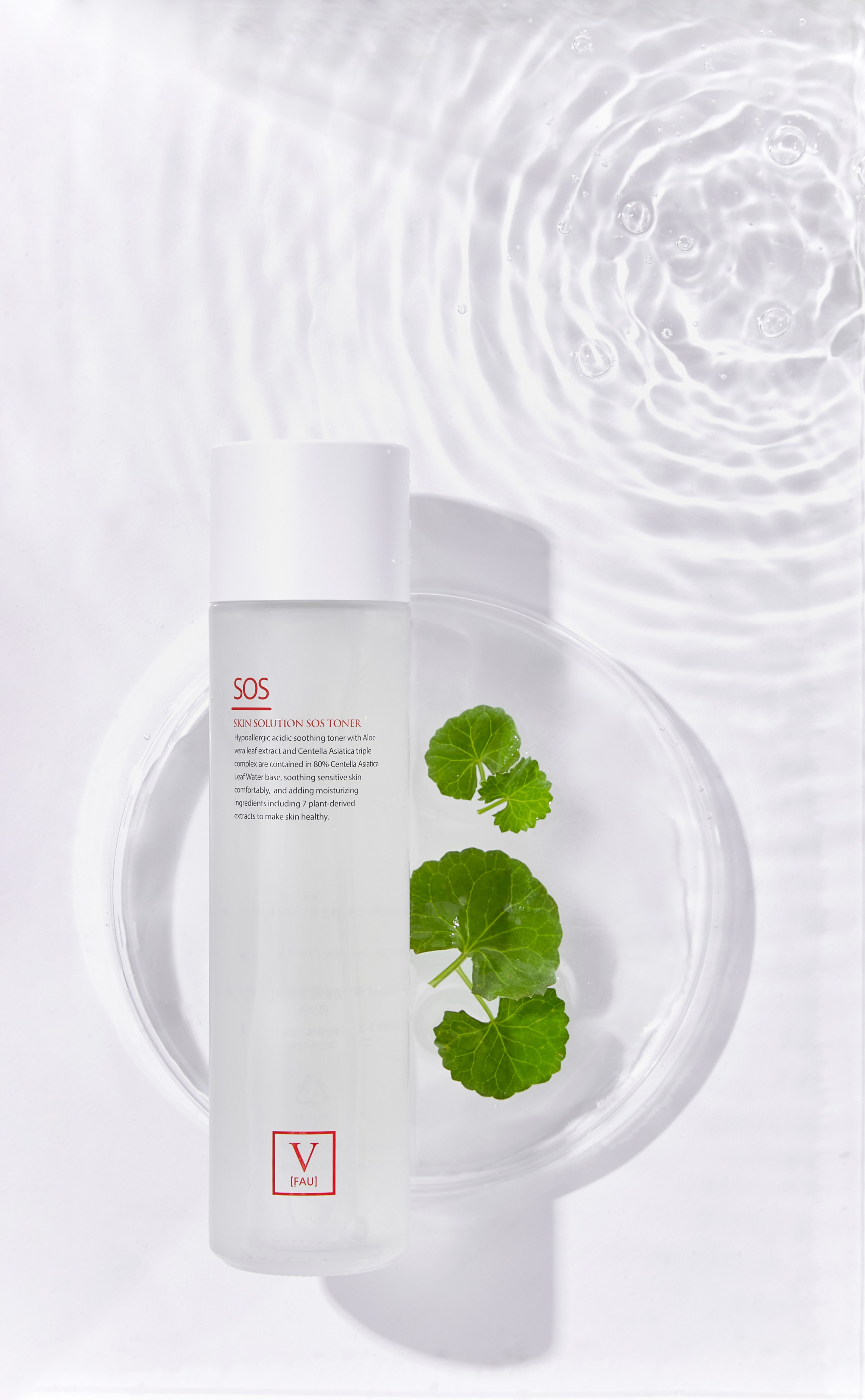 [FAU SOS TONER] – Toner làm dịu, giảm đỏ và phục hồi da (150ml)