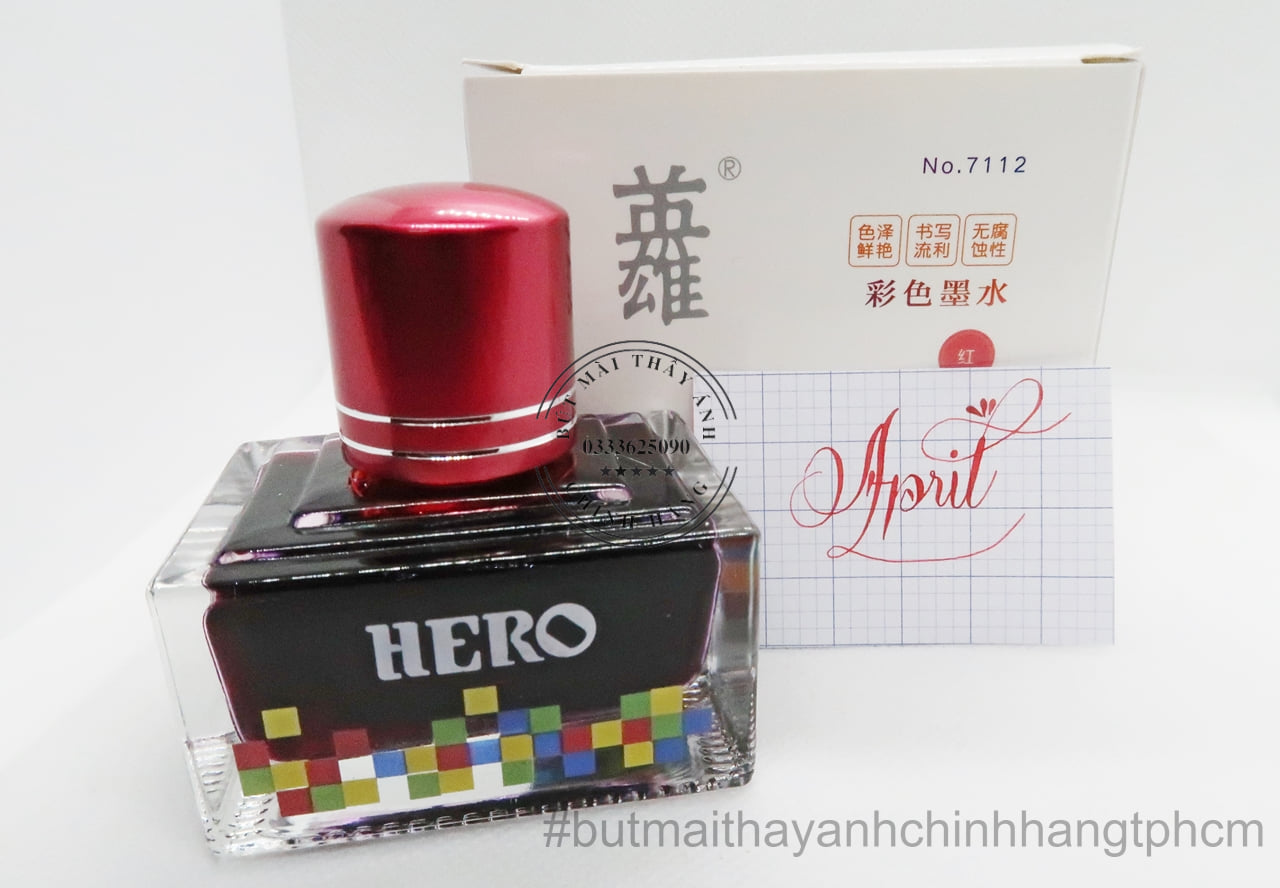 Mực Hero cho bút máy dung tích 40ml