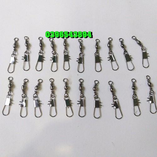 20 chiếc khóa link chống xoắn [Đồ Câu Duli]