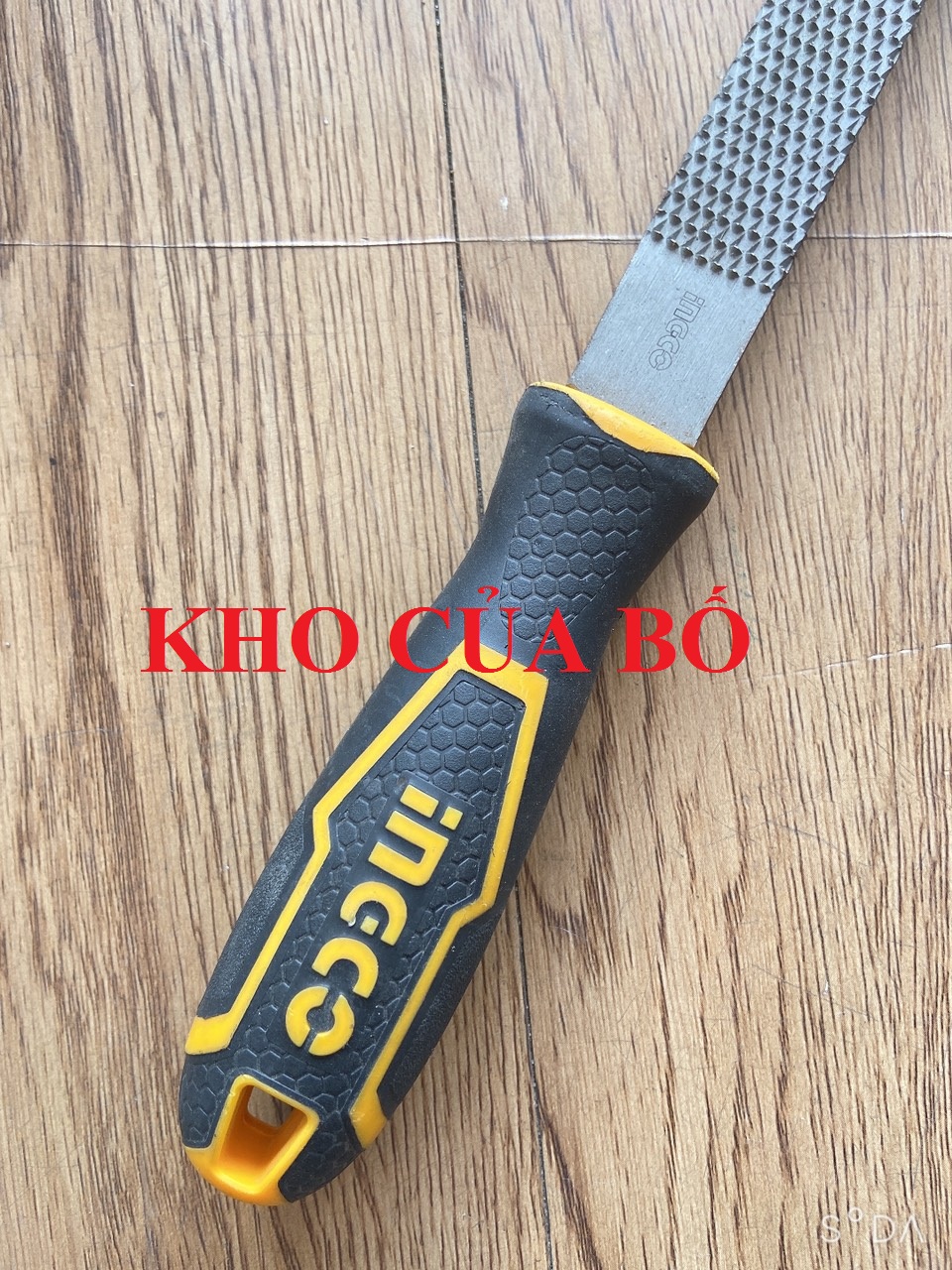 Giũa gỗ dẹp Ingco HWFF088