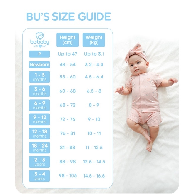 Bộ Cộc Tay BU Molist B45 • 12-18M 18-24M 2-3Y 3-4Y • Choding Home