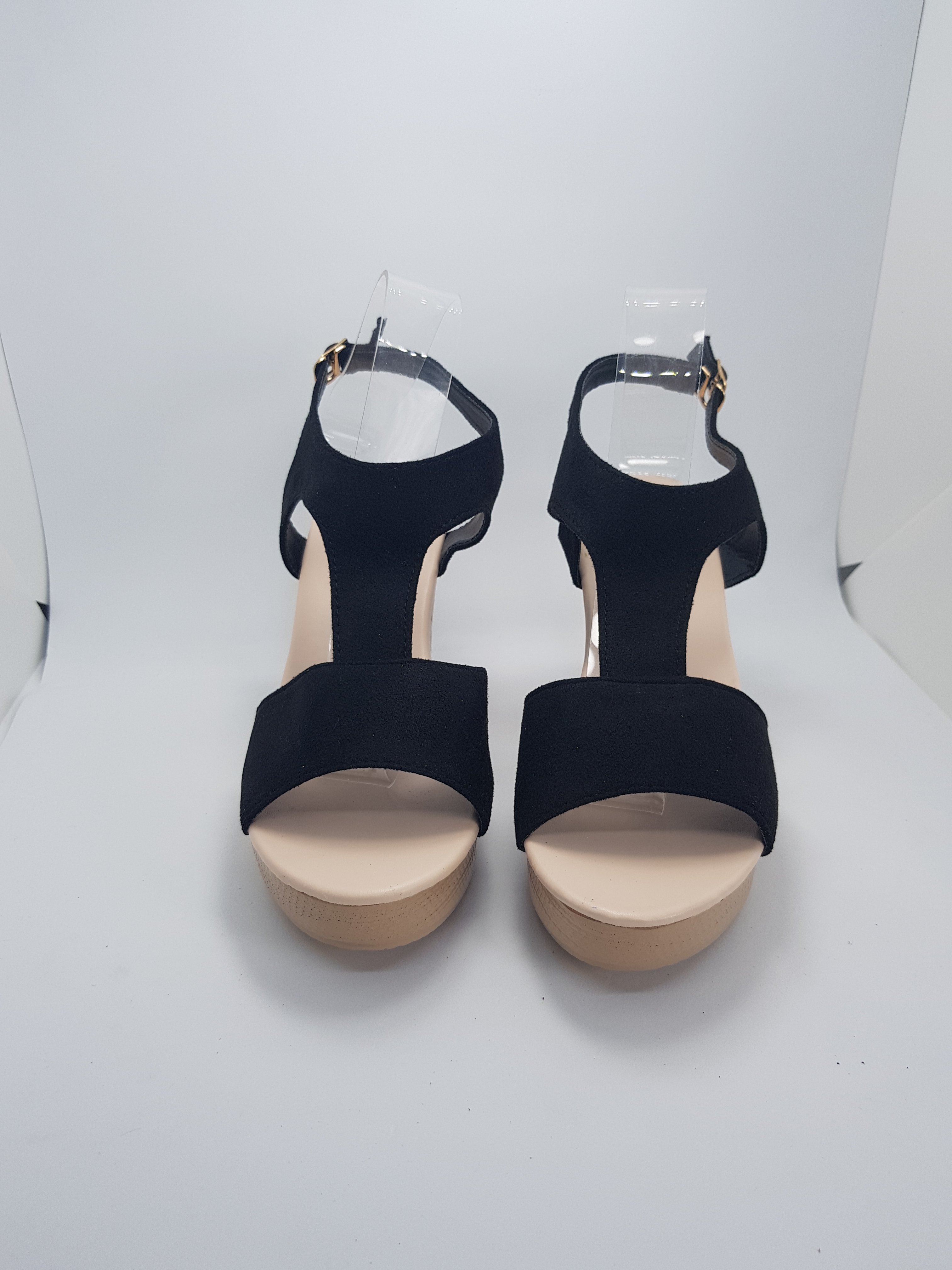 Sandal Đế Xuồng 9cm Chữ T