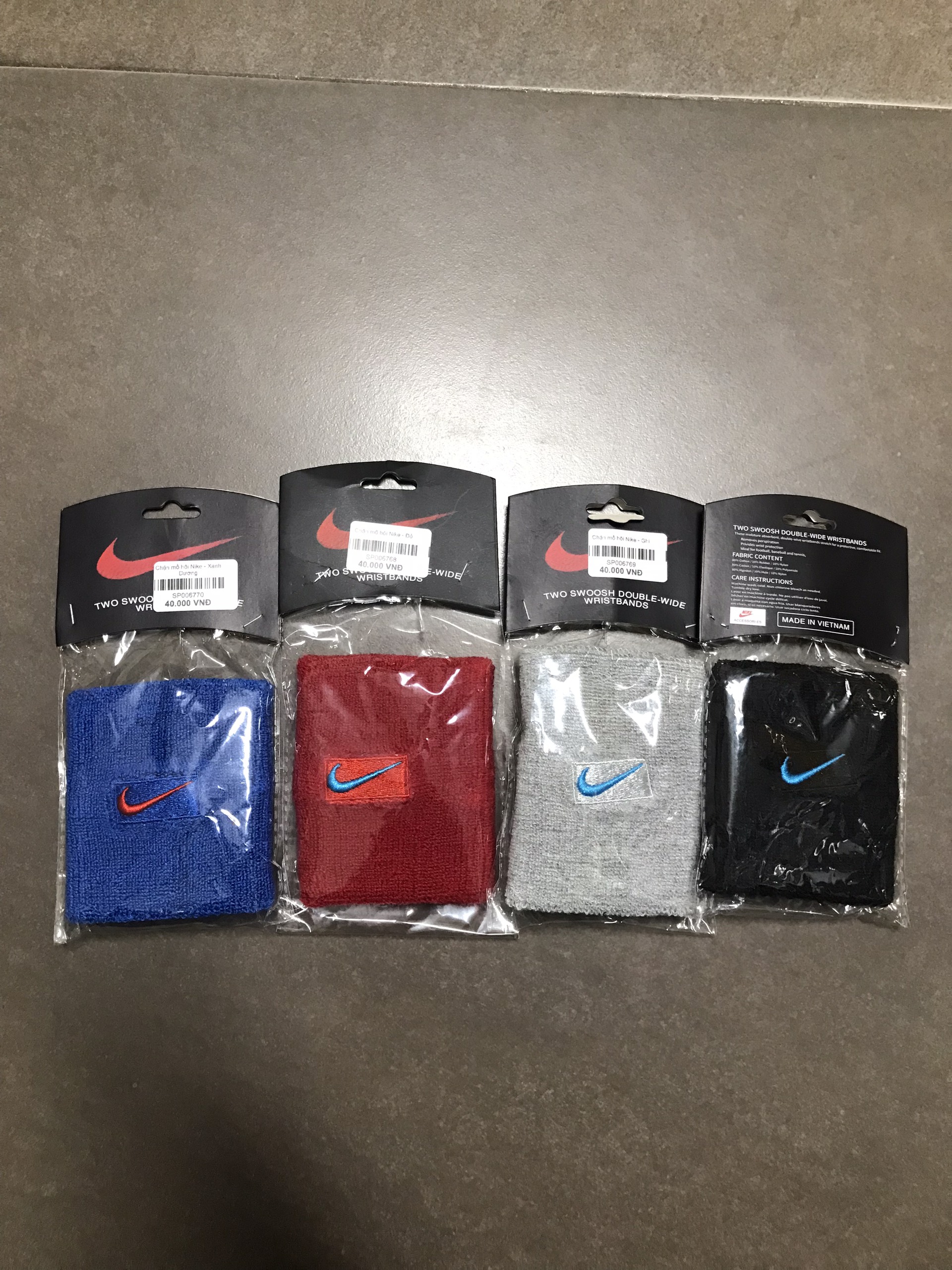 Chặn Mồ Hôi Cổ Tay Nike - Asics