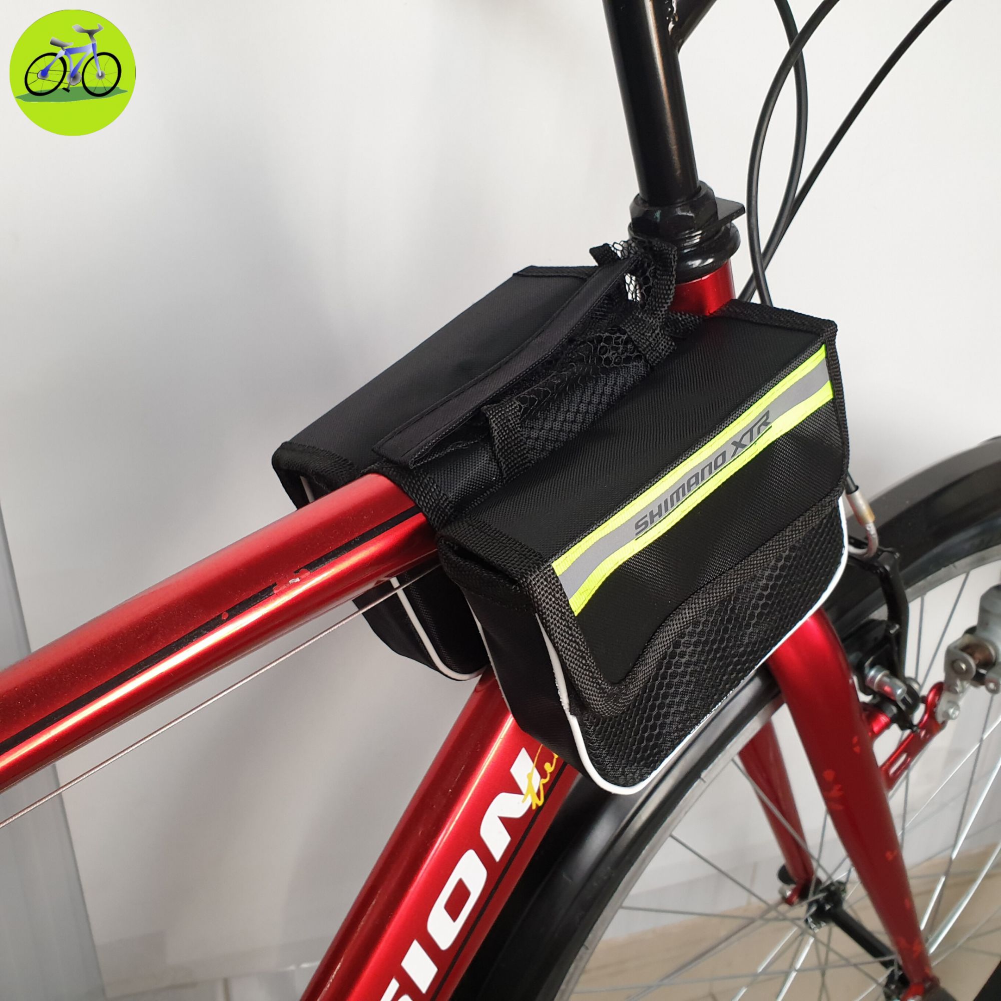 [HCM]Túi treo xe đạp 2 ngắn lắp để đồ MTB Touring