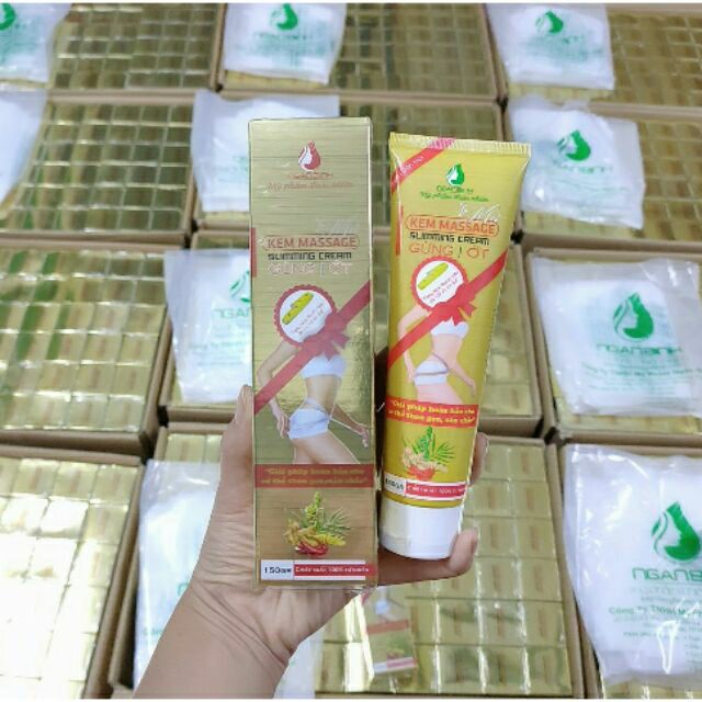 Kem Tan Mỡ Gừng Ớt Ngân Bình