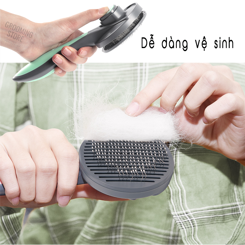 (T9) Lược chải lông chó mèo - Lược chải phồng