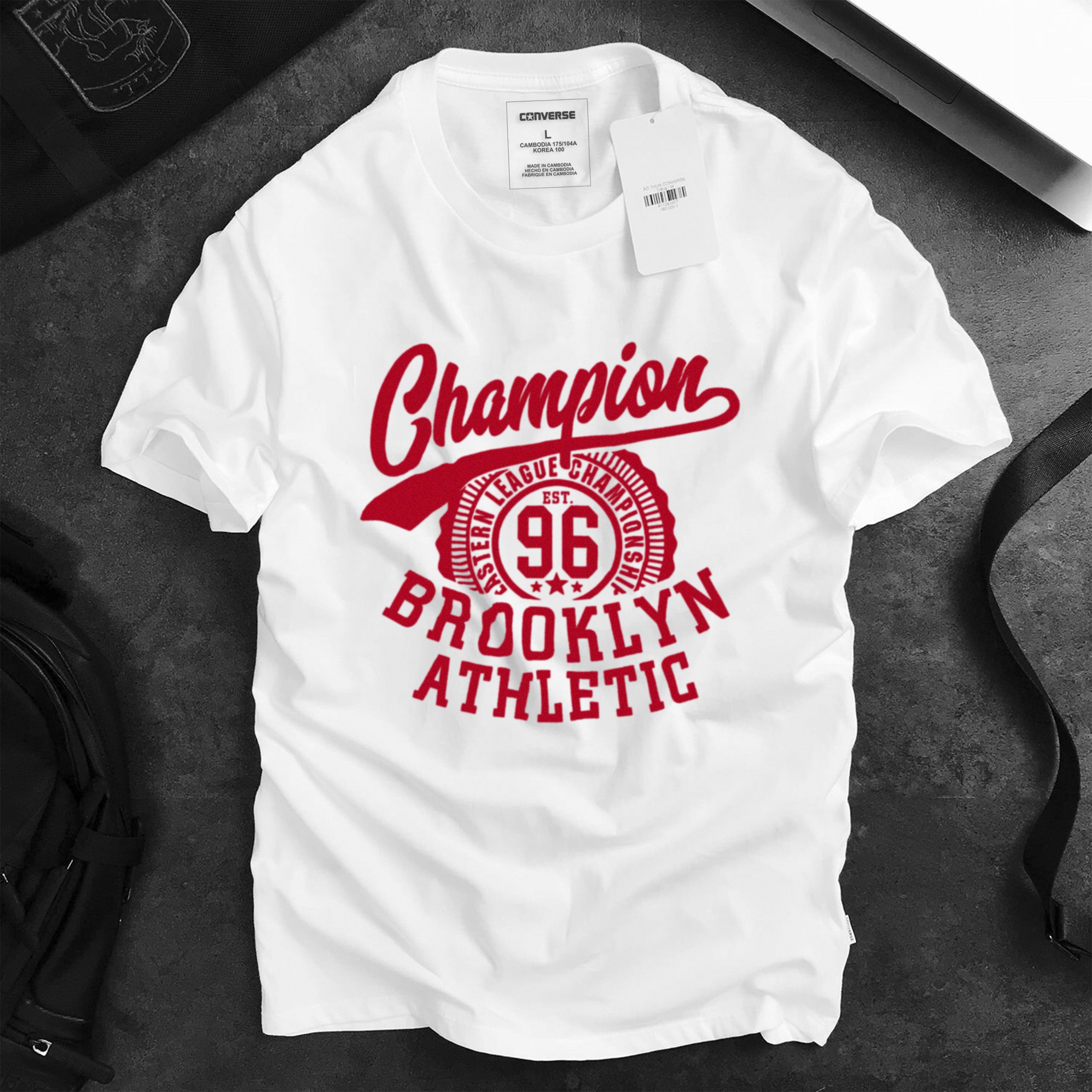 Áo thun TAY NGẮN Champion 96 (TAY LỠ IB)
