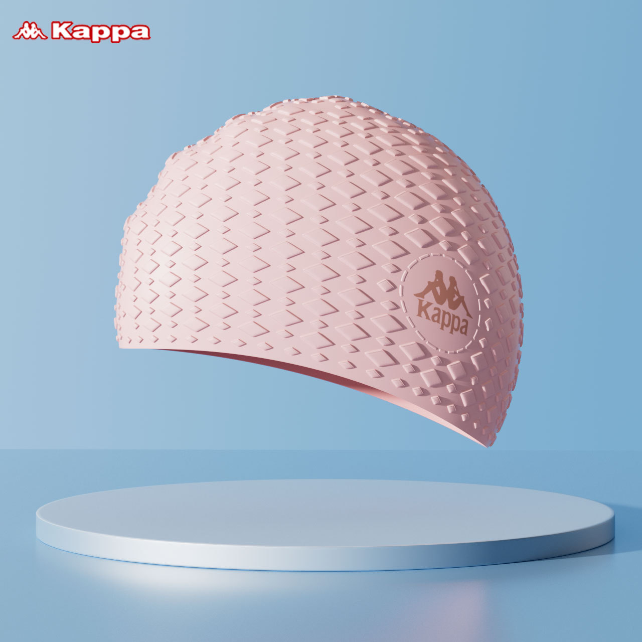 Mũ bơi kappa silicon chống nước che tai mũ bơi chống thấm nước mũ bơi chống nước mũ bơi nam nữ mũ bơi silicon