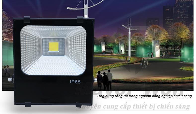 Đèn pha Led Mắt COB hạt IP66-50w