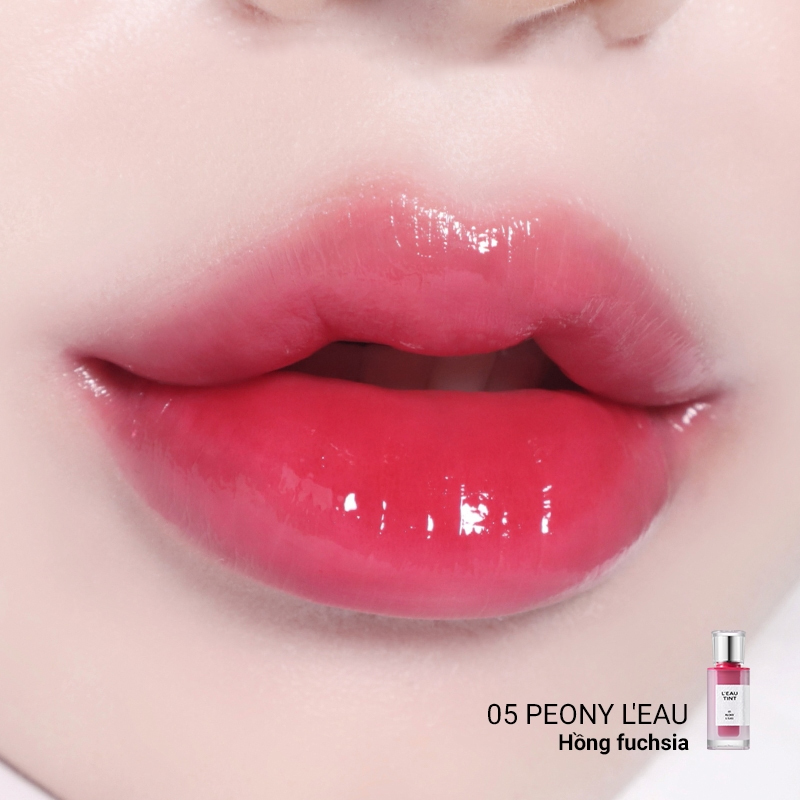 Son tint bóng mỏng nhẹ, mướt môi thuần chay bbia leau tint 4.5g