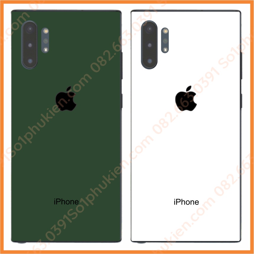 Ốp lưng Samsung note 10 plus ( note 10+ ) giả iphone