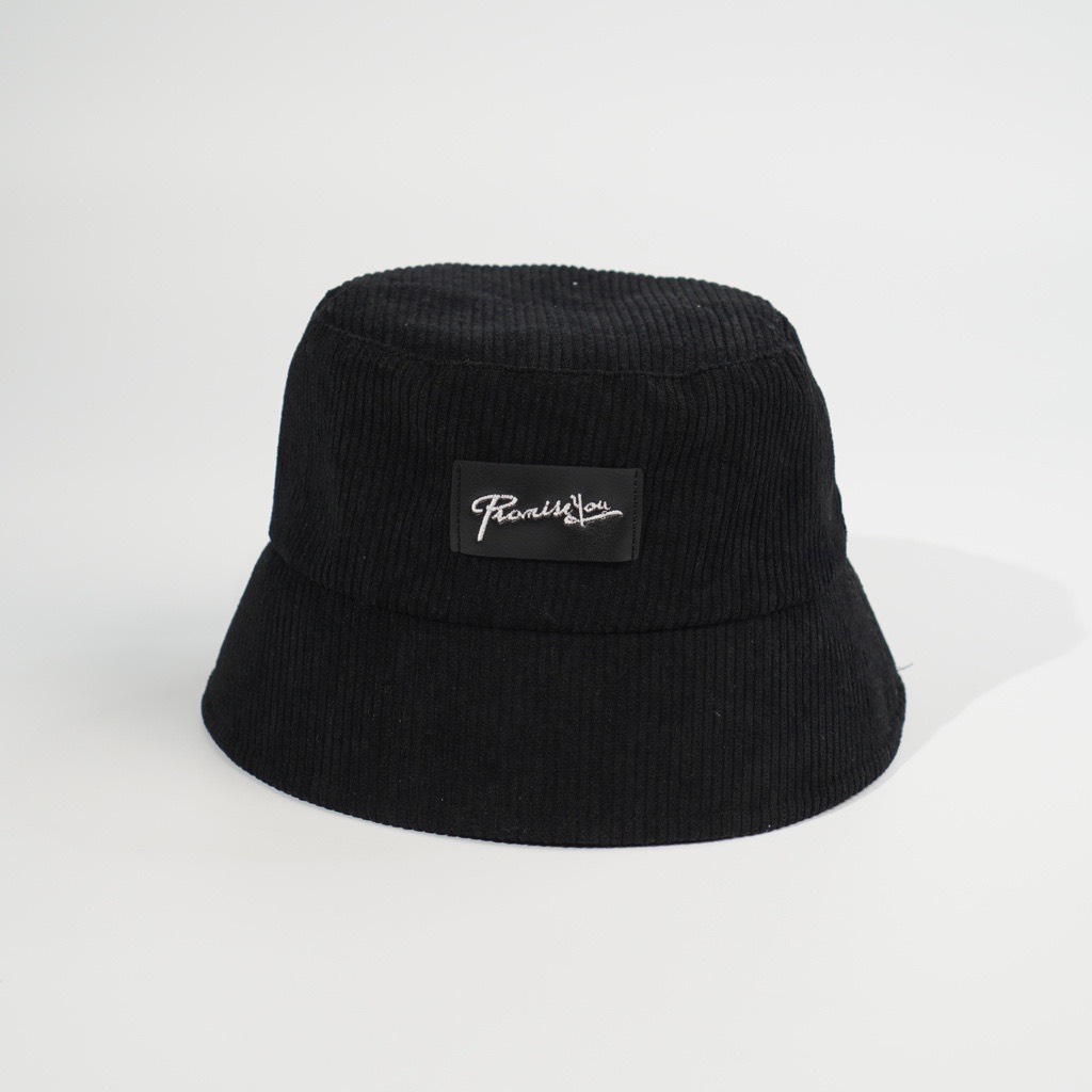 Mũ Bucket Trơn Nón Tai Bèo Vành Cụp Promissyou Chất Nhung Tăm Cao Cấp 425 Nhiều Màu Sắc - hazo