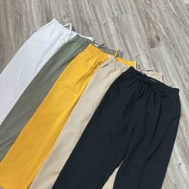 MS666 Quần Jogger Đũi Cạp Chun Bo Ống Nhẹ Mát