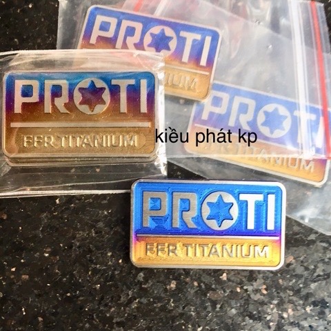 Tem Titan Proti có keo dán