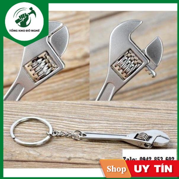 Móc khoá Mỏ lết  mini inox _TKDN