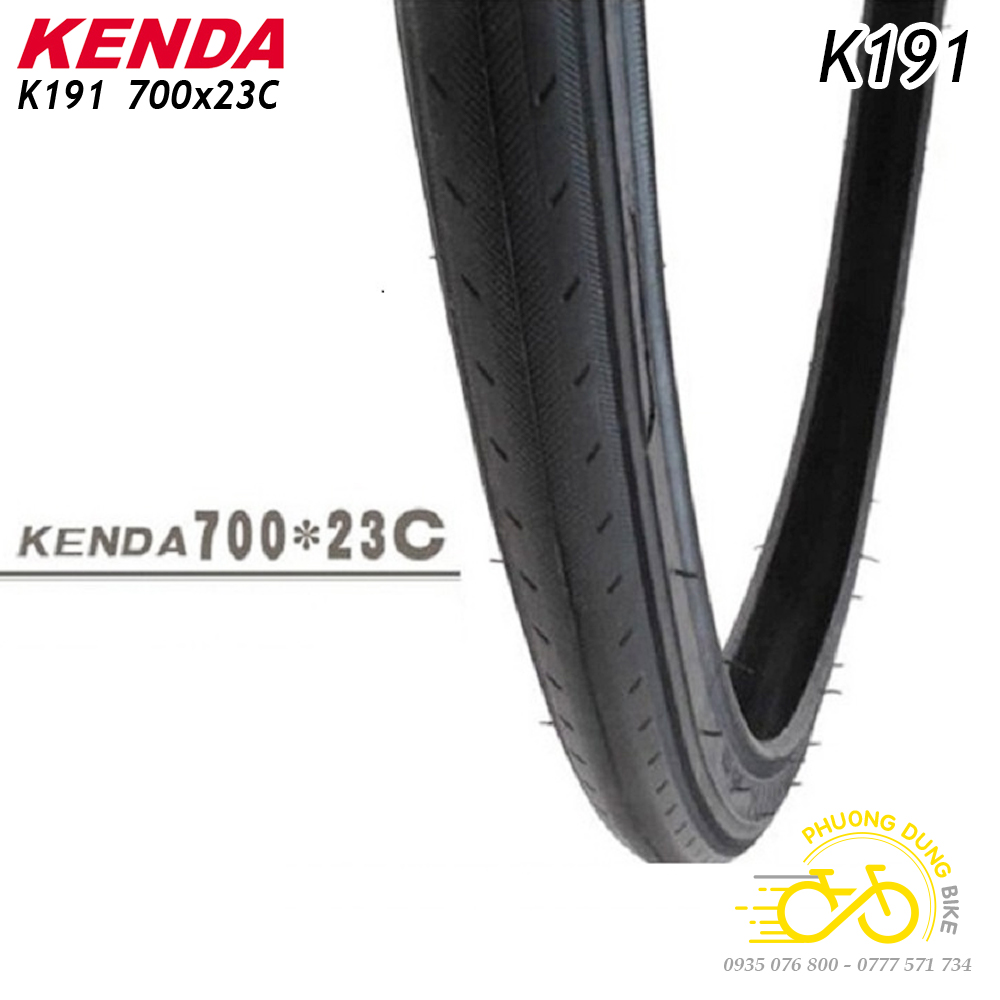 Lốp (Vỏ) xe đạp KENDA VN K191 700x23C - 1 Cái