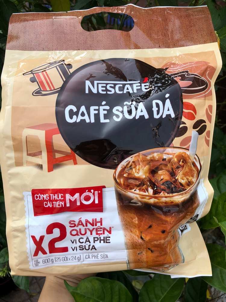 |HCM|Cà phê hòa tan Nescafé café Việt cà phê đen đá (Túi 35 gói x 16g)