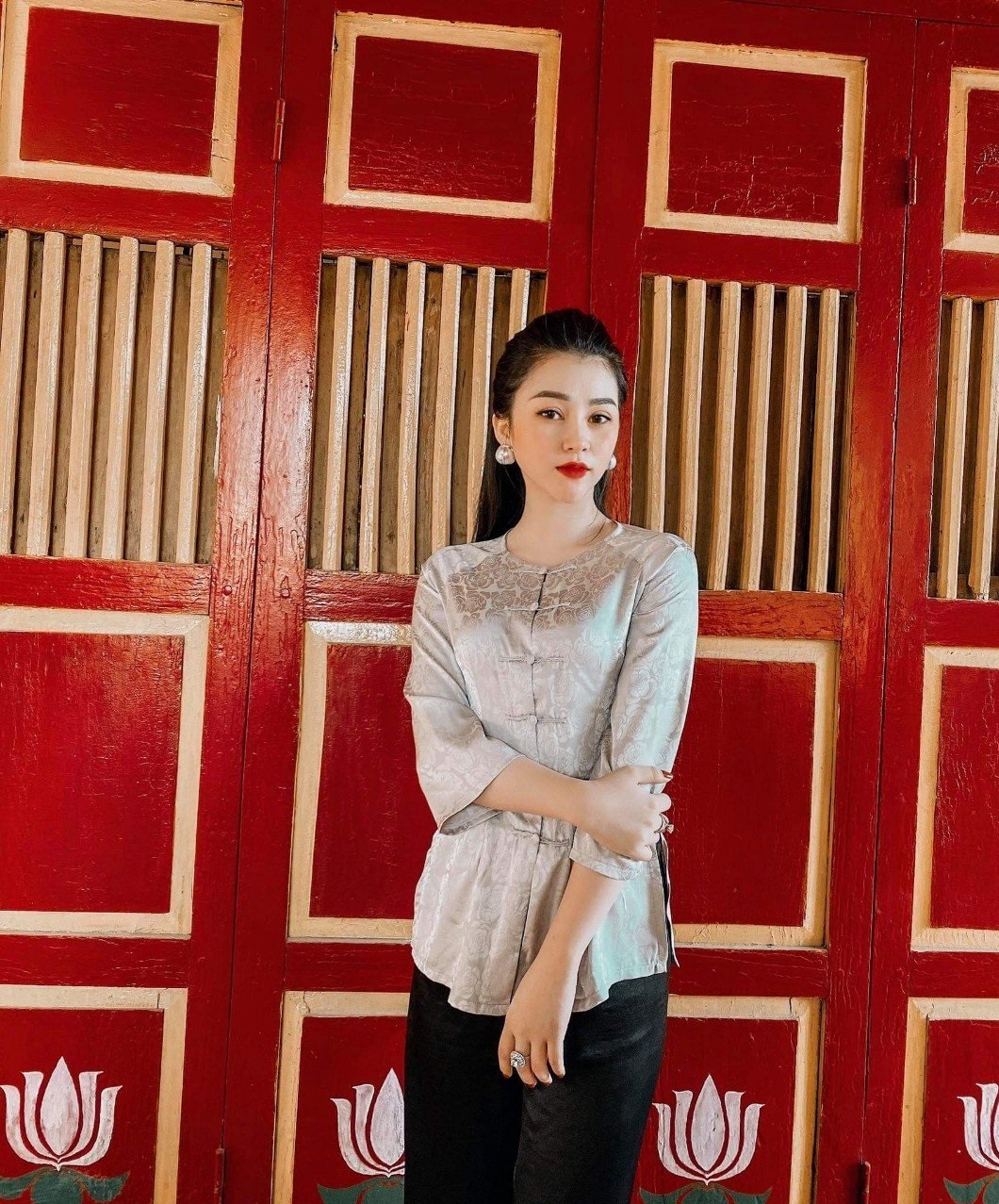[HCM]ĐỒ LAM ĐI CHÙA CAO CẤP CHẤT LỤA GẤM CỰC ĐẸP