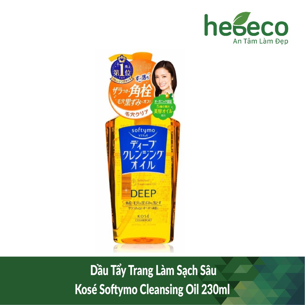 Dầu tẩy trang làm sạch sâu kosé softymo cleansing oil 230ml - nhật bản, cam kết hàng đúng mô tả, chất lượng đảm bảo an toàn đến sức khỏe người sử dụng