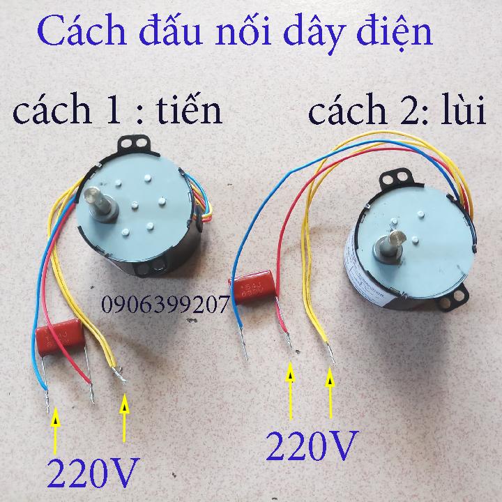 động cơ giảm tốc 220v