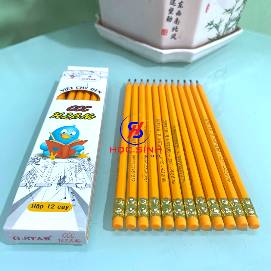 Hộp 12 Cây Bút Chì Dẻo CCC Gstar