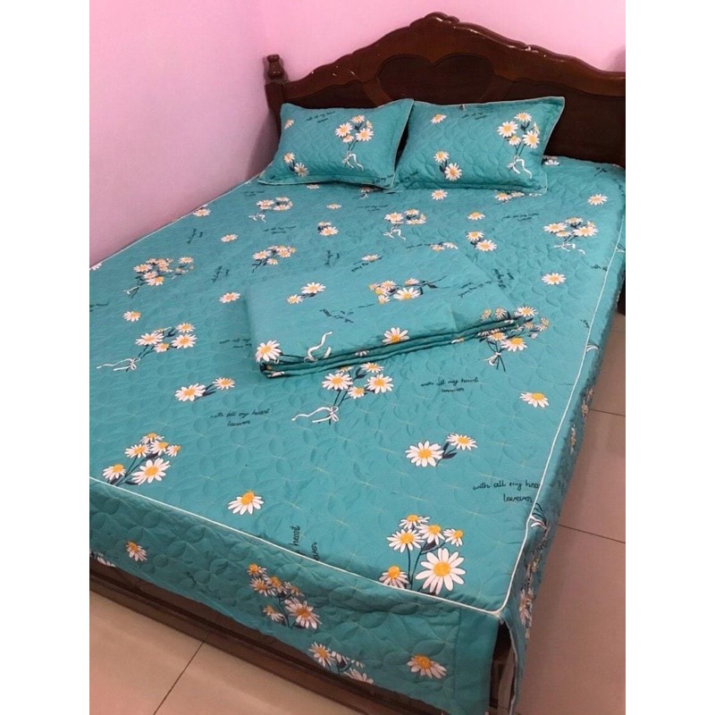 Bộ ga phủ 2m2x2m ( ga + 2 vỏ gối + vỏ ôm )