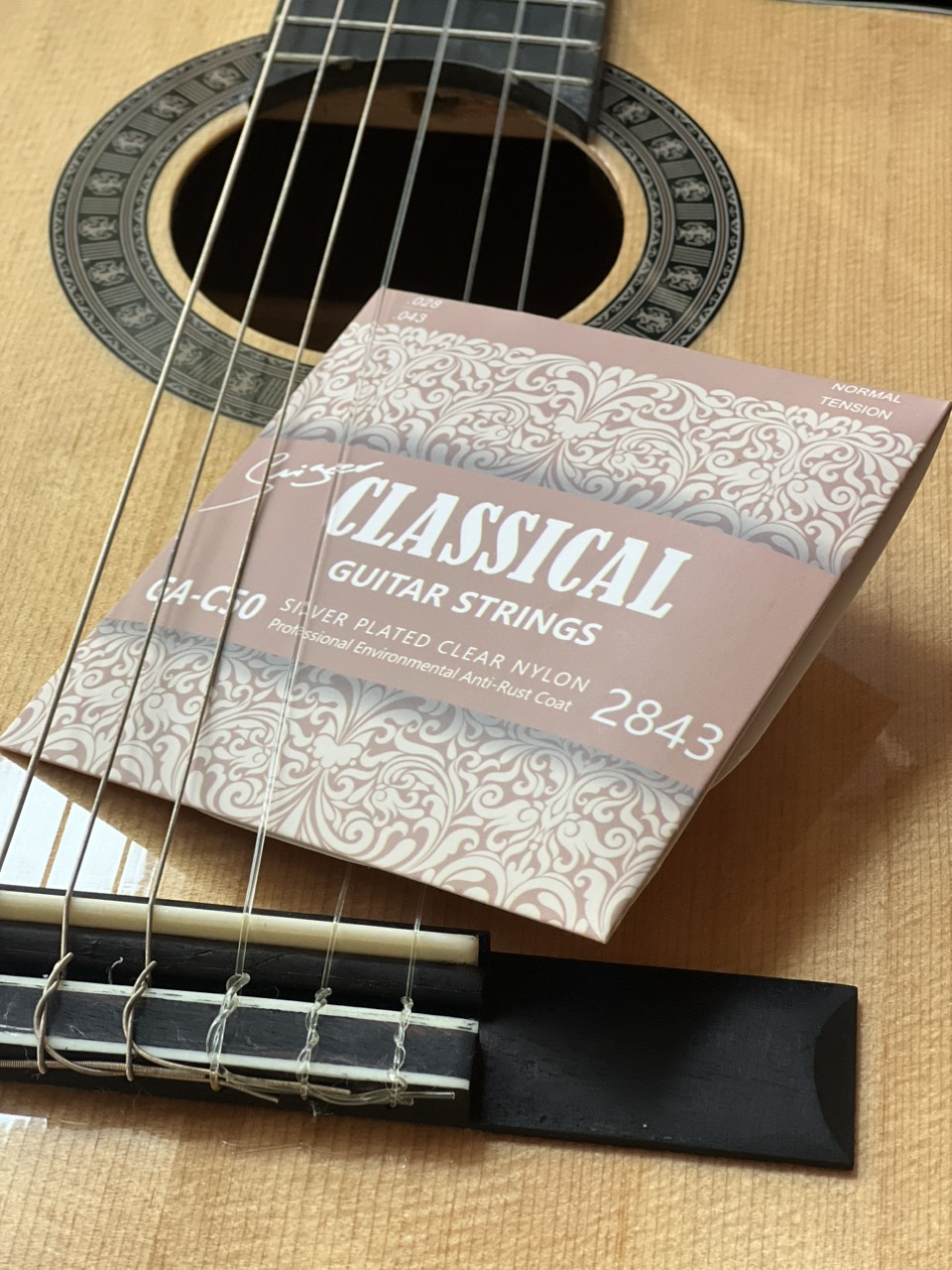 [ Giá Tốt ] Dây đàn guitar classic(Nylon) Vines GA-C50