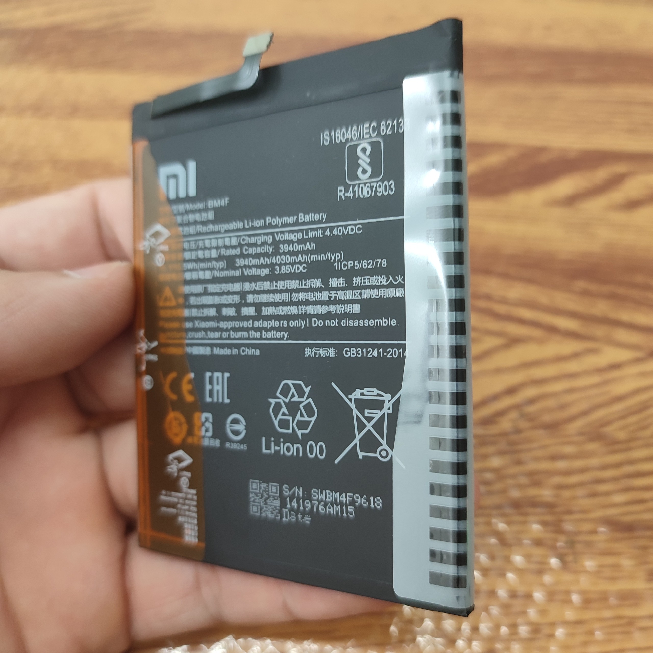 Pin Xiaomi Mi CC9 / CC9E / Mi A3 (BM4F)