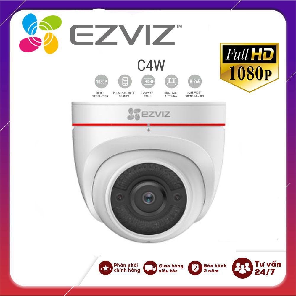 Camera Wifi Dome không dây 2.0 Megapixel EZVIZ C4W (CS-CV228-A0-3C2WFR)
