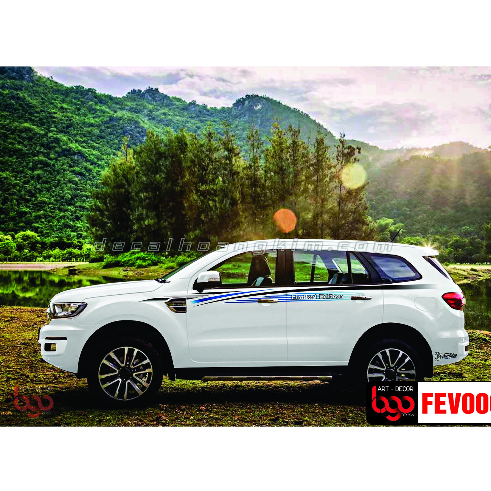 Tem xe Ford Everest - FEV006