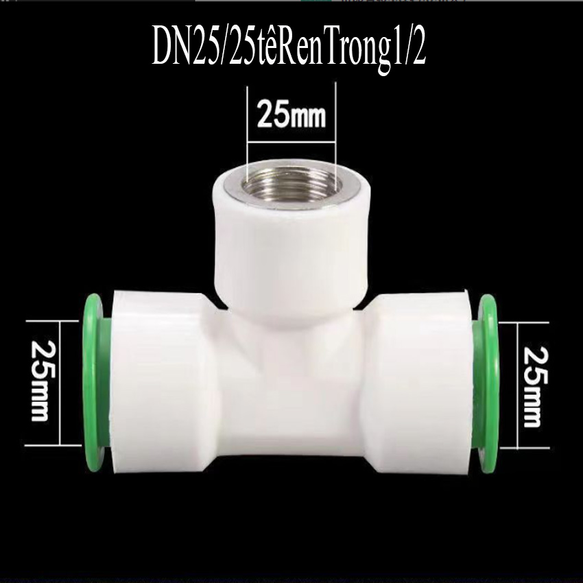 Tổng hợp các loại tê nối nhanh không cần hàn nhiệt ống ppr, hdpe tháo nắp dễ dàng